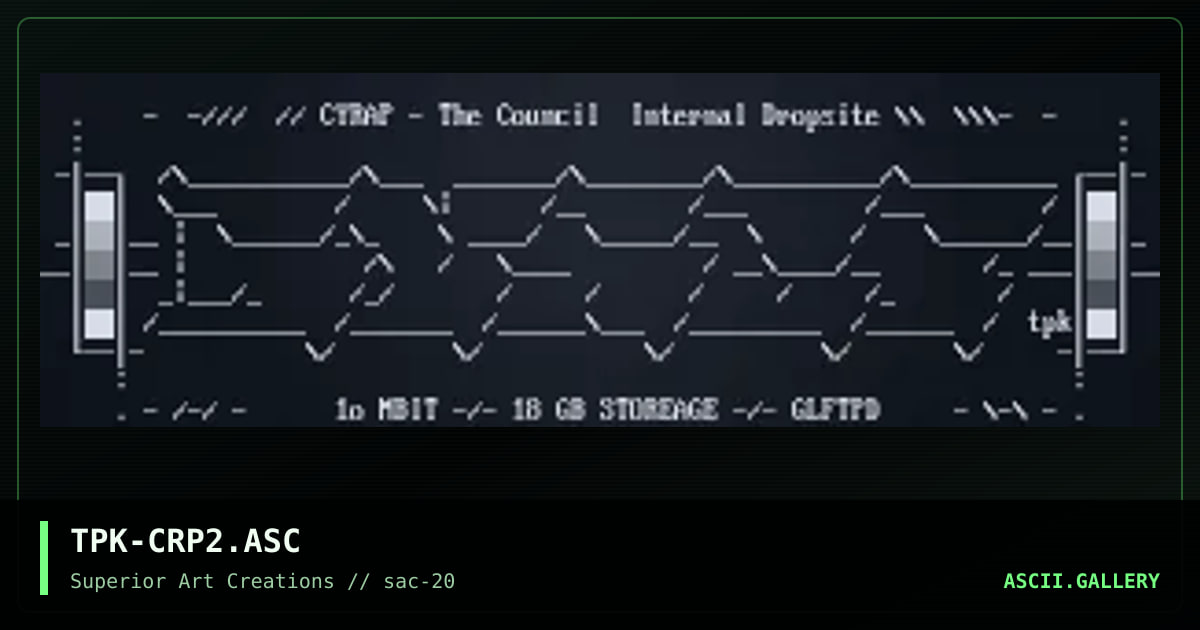 TPK-CRP2.ASC, by teepak, 2000