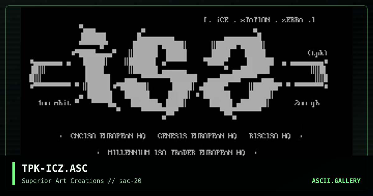 TPK-ICZ.ASC, by teepak, 2000