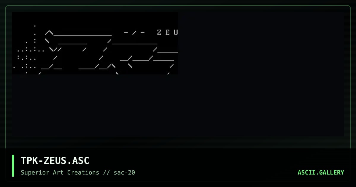 TPK-ZEUS.ASC, by teepak, 2000