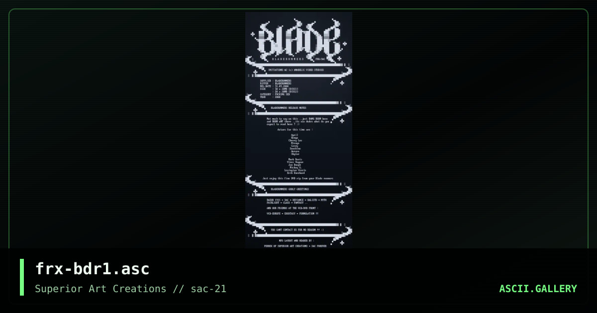 frx-bdr1.asc, by ferrex, 2001
