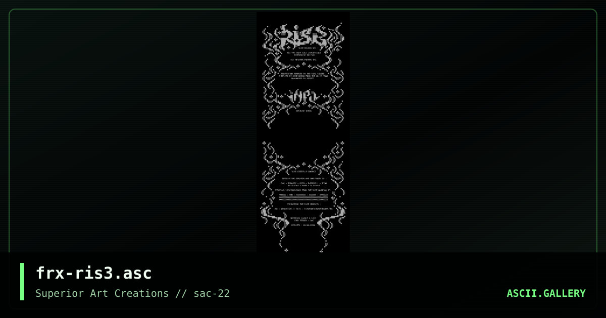 frx-ris3.asc, by ferrex, 2001