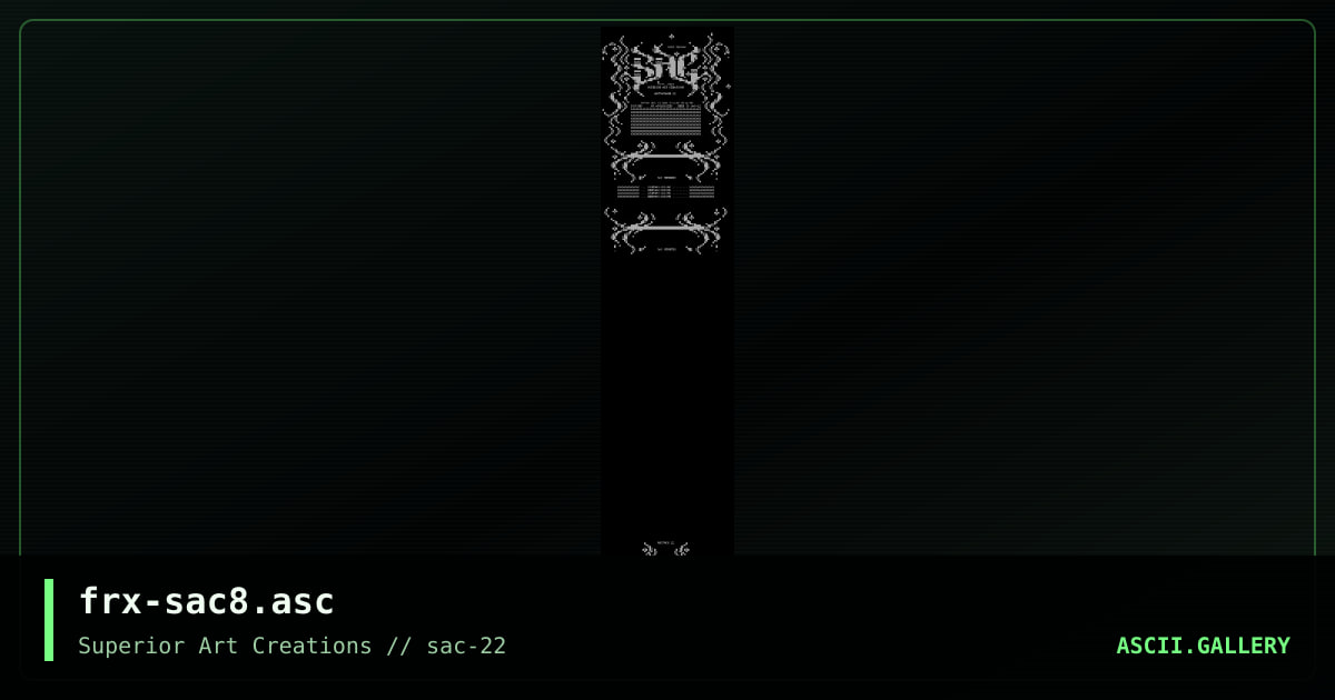 frx-sac8.asc, by ferrex, 2001