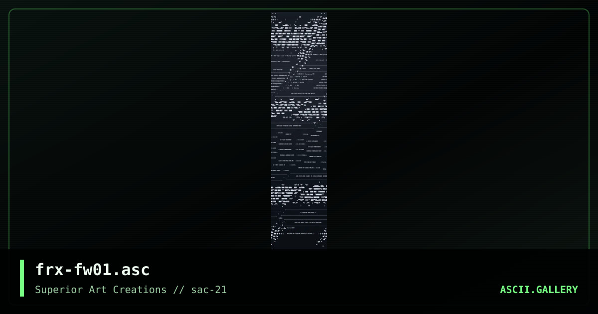 frx-fw01.asc, by ferrex, 2001