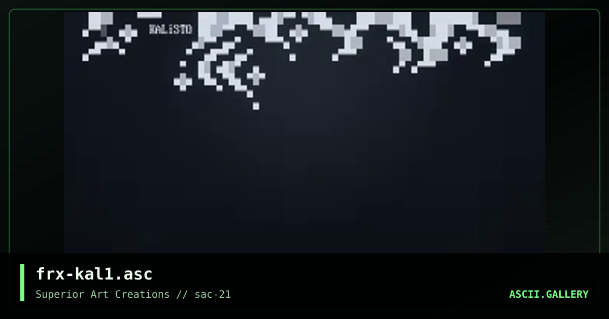 frx-kal1.asc, by ferrex, 2001