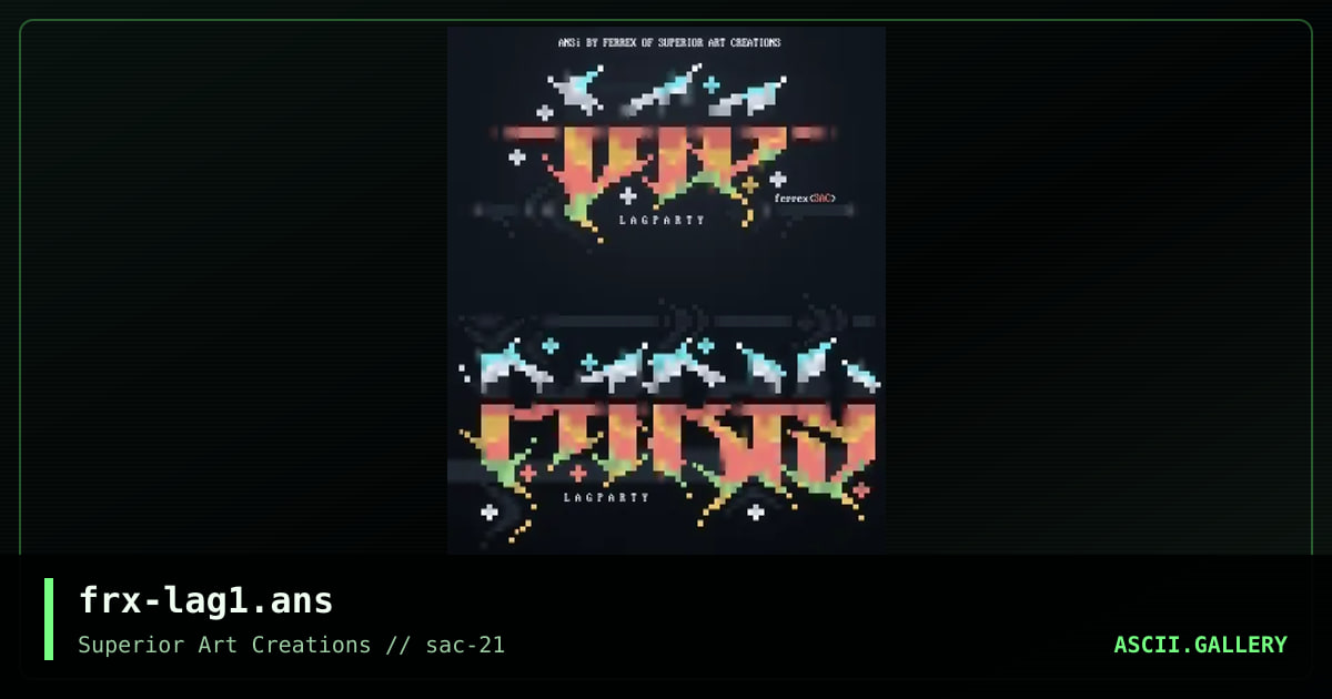 frx-lag1.ans, by ferrex, 2001