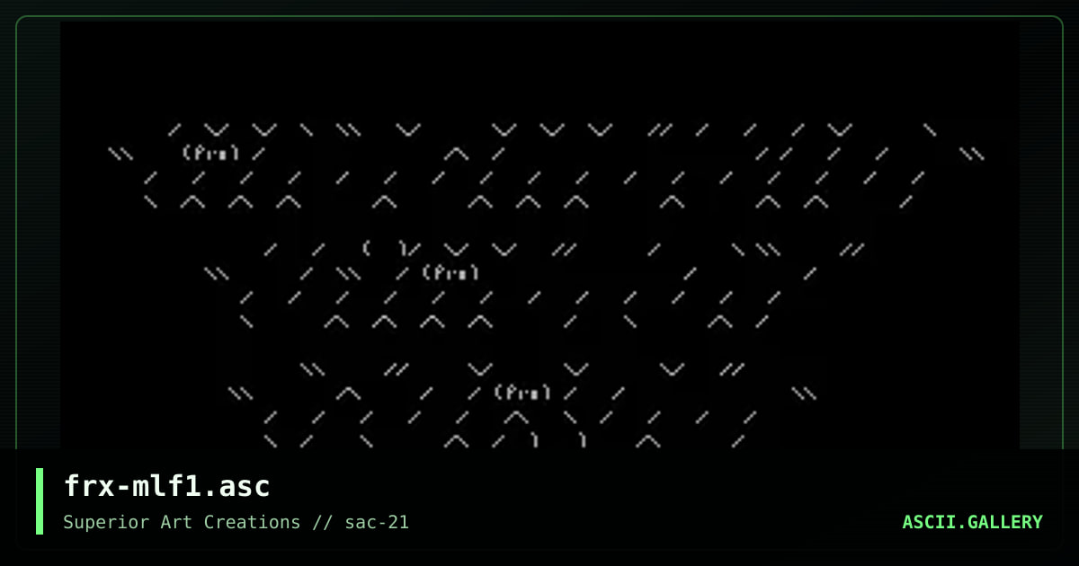 frx-mlf1.asc, by ferrex, 2001