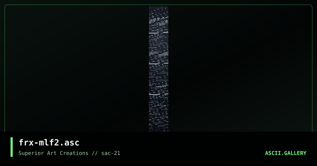 frx-mlf2.asc, by ferrex, 2001