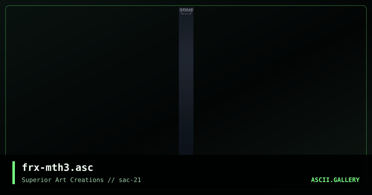 frx-mth3.asc, by ferrex, 2001