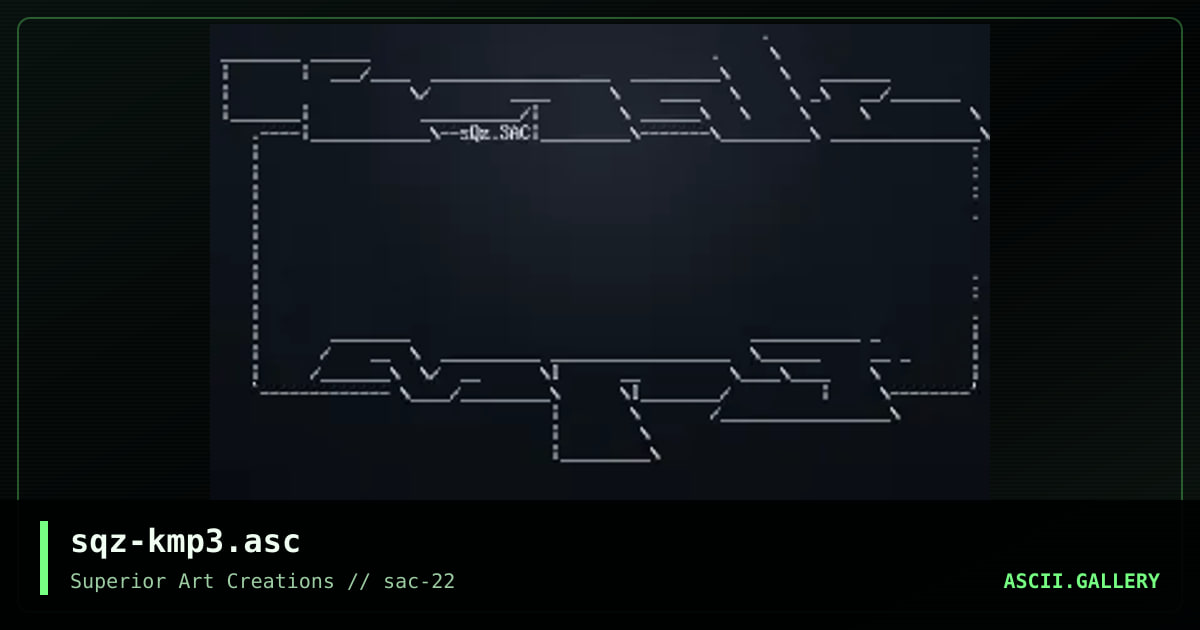 sqz-kmp3.asc, by sqz, 2001