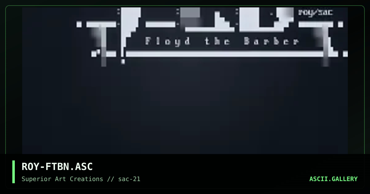 ROY-FTBN.ASC, by roy, 2001