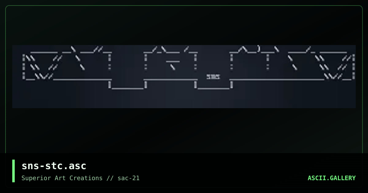 sns-stc.asc, by senser, 2001