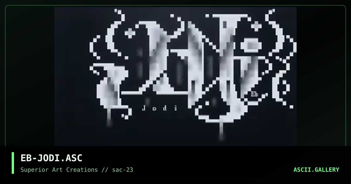 EB-JODI.ASC, by eboy, 2001