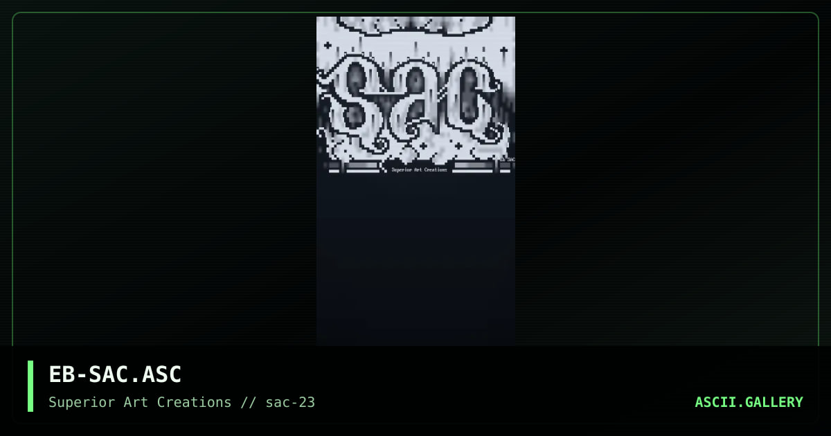 EB-SAC.ASC, by eboy, 2001