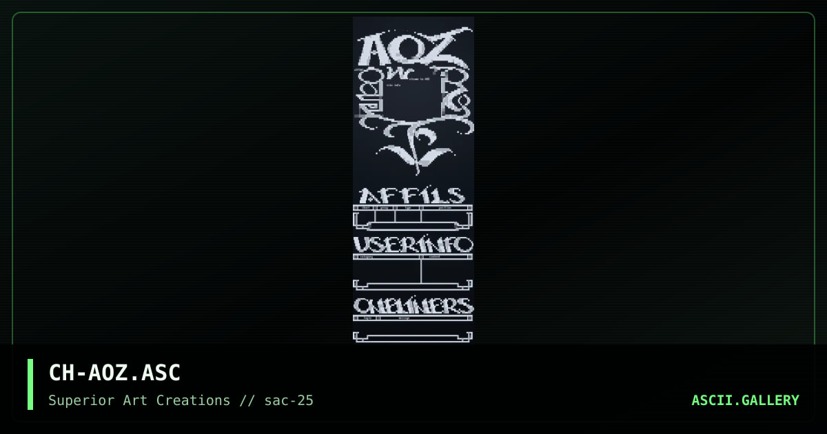 CH-AOZ.ASC, by creature of hell, 2002