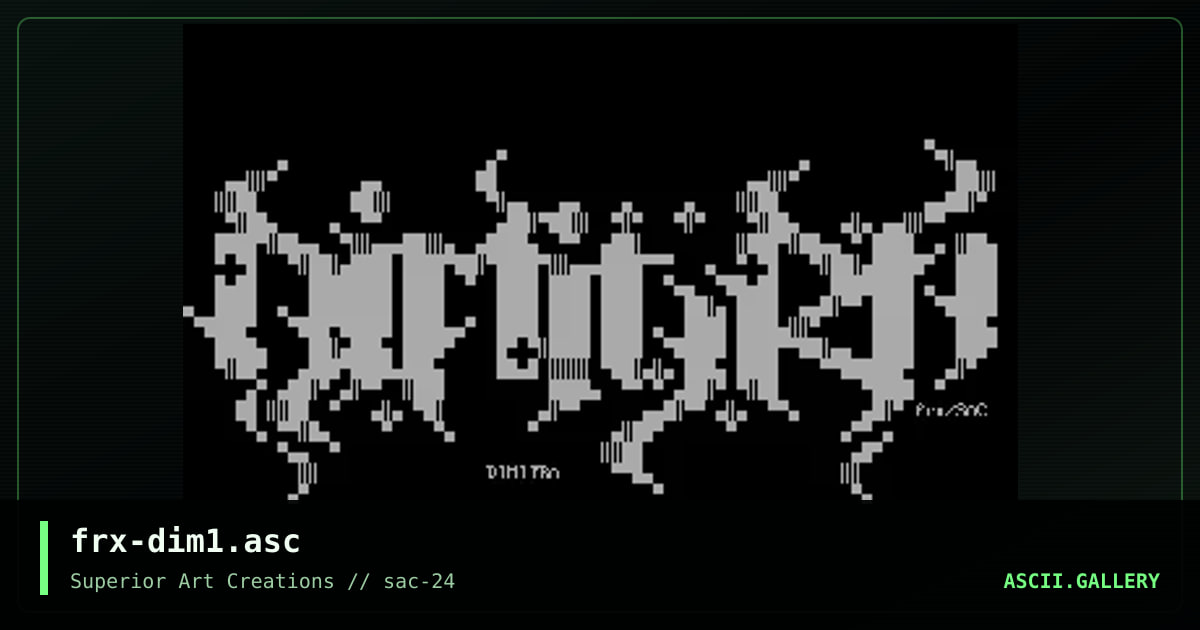 frx-dim1.asc, by ferrex, 2001