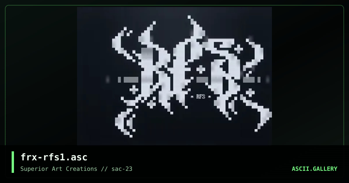 frx-rfs1.asc, by ferrex, 2001