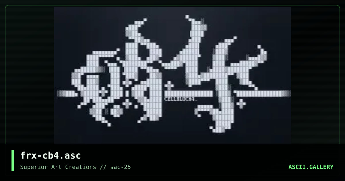 frx-cb4.asc, by ferrex, 2002