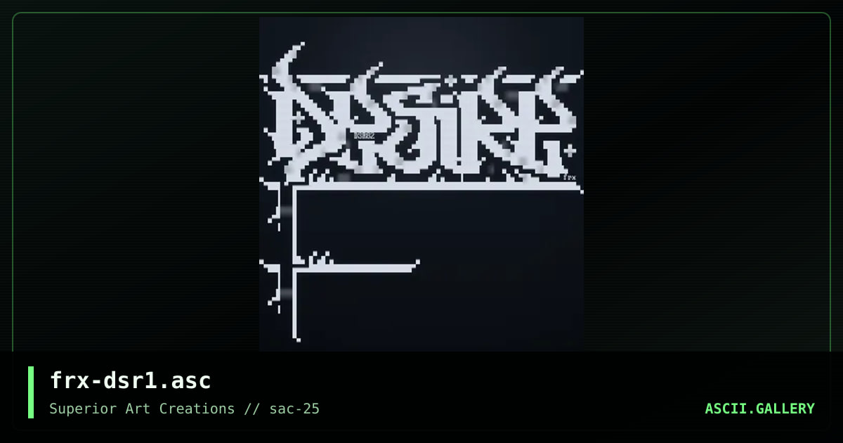 frx-dsr1.asc, by ferrex, 2002