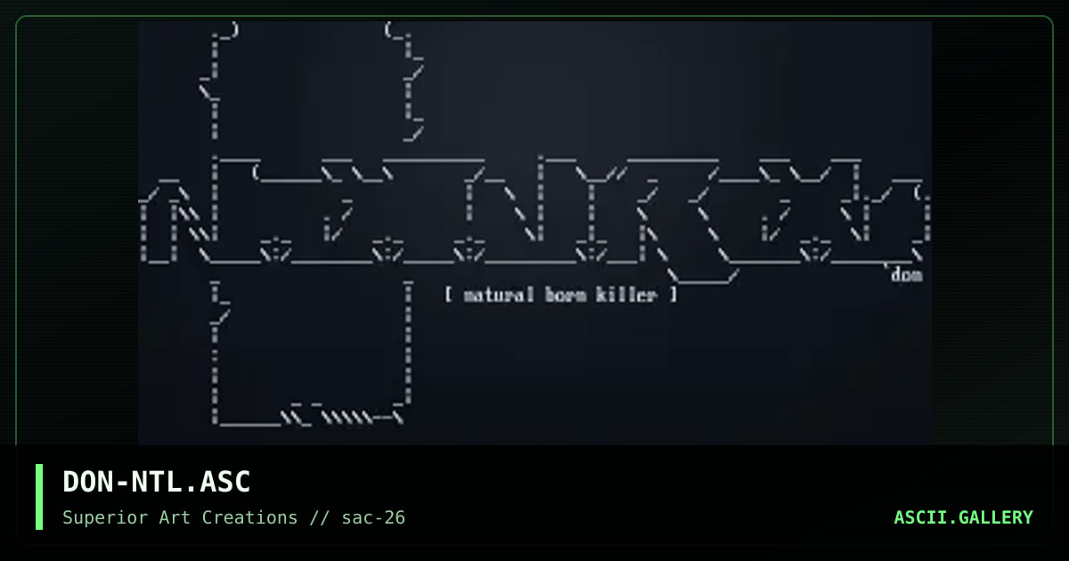DON-NTL.ASC, by don rapello, 2002