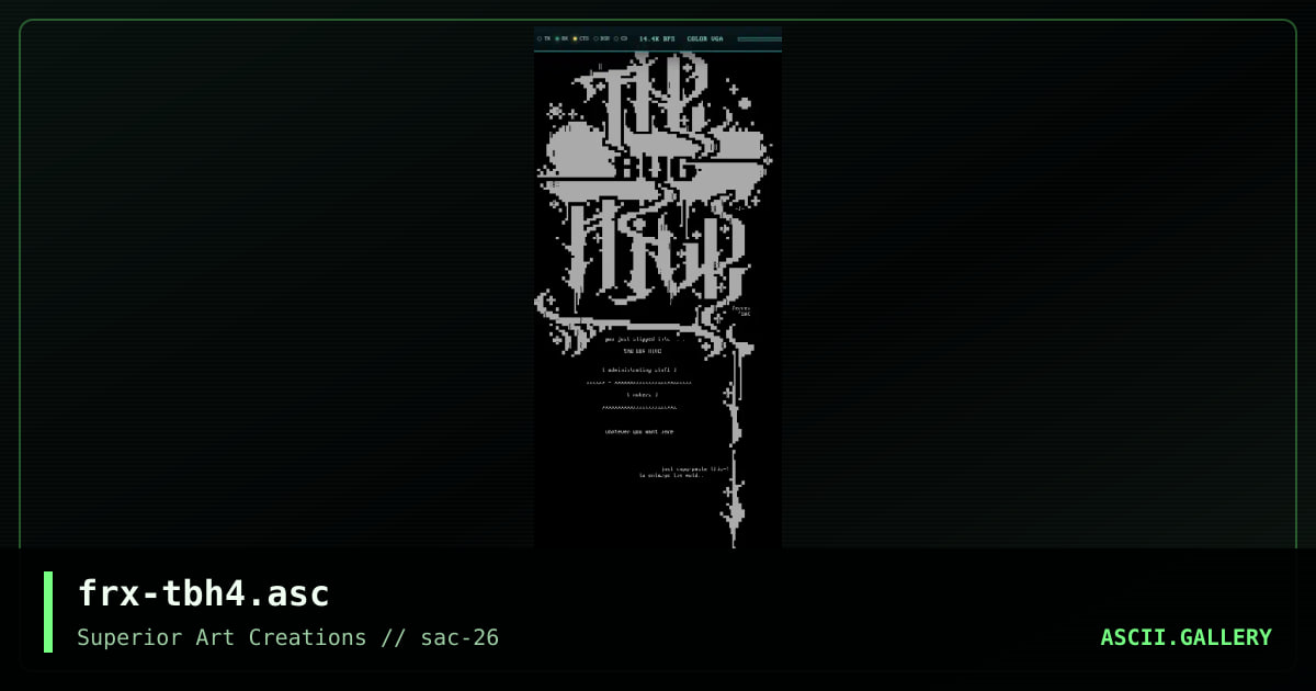 frx-tbh4.asc, by ferrex, 2002