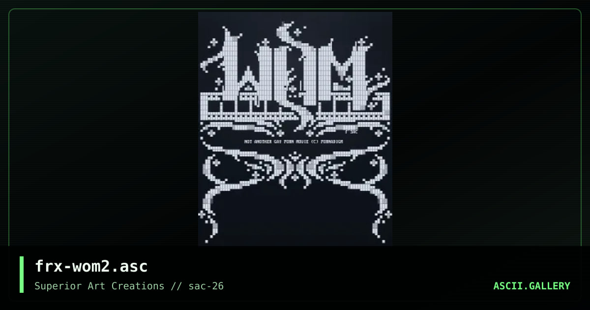frx-wom2.asc, by ferrex, 2002