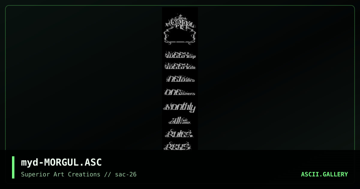 myd-MORGUL.ASC, by geareo, 2002