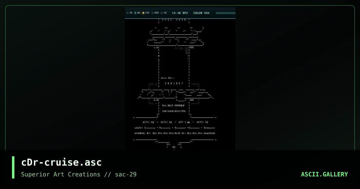 cDr-cruise.asc, by crusader, 2004
