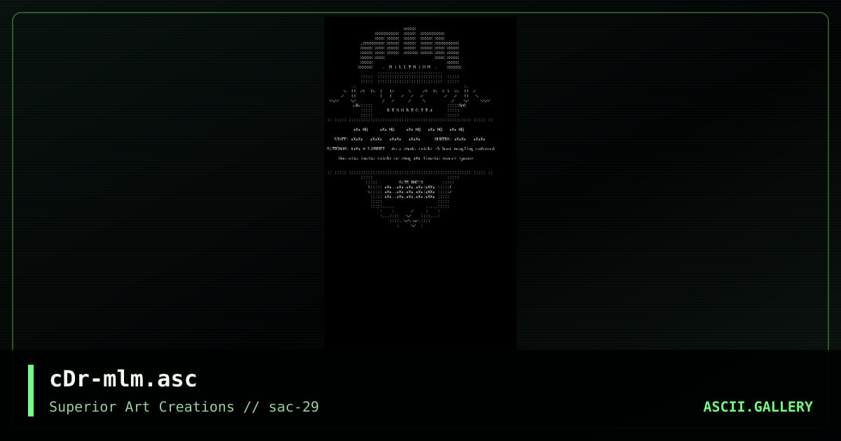 cDr-mlm.asc, by crusader, 2004