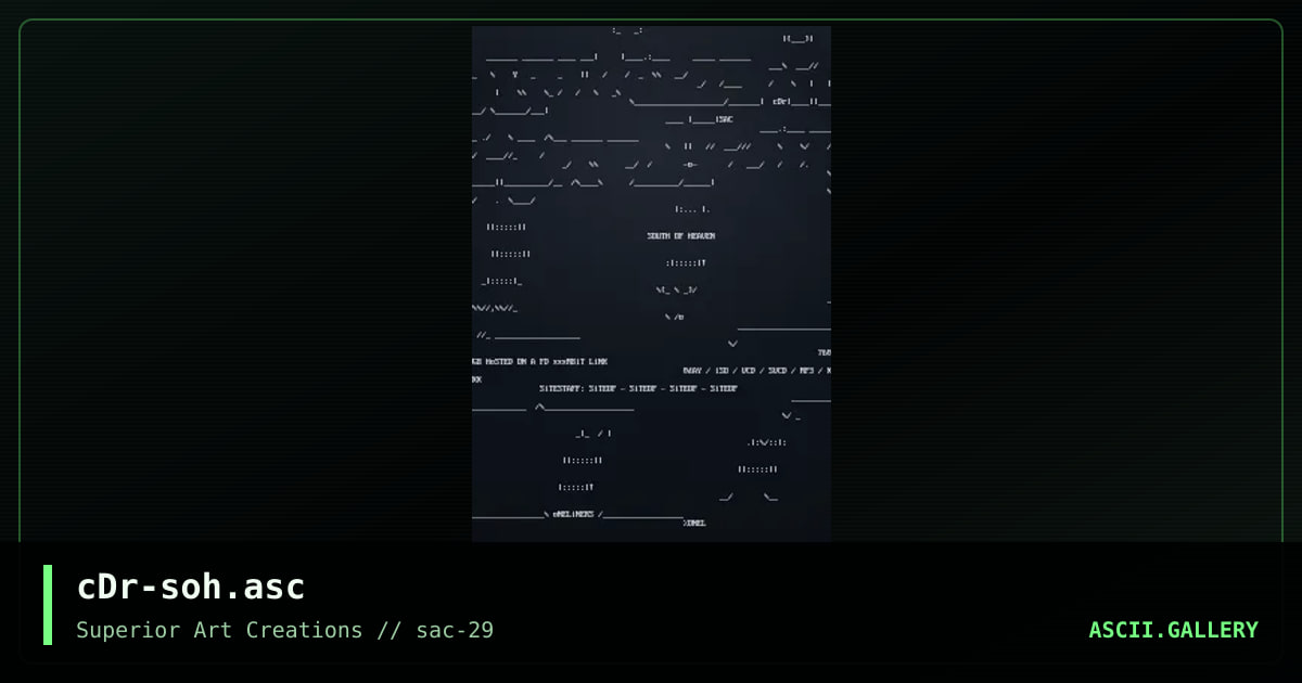 cDr-soh.asc, by crusader, 2004