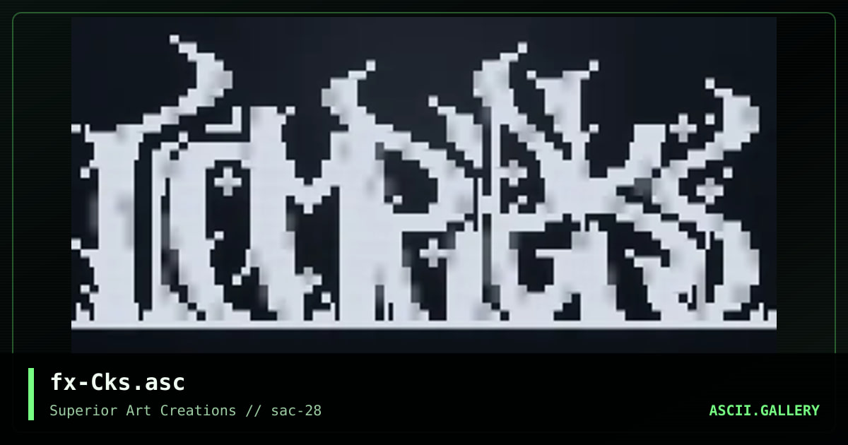 fx-Cks.asc, by ferrex, 2003