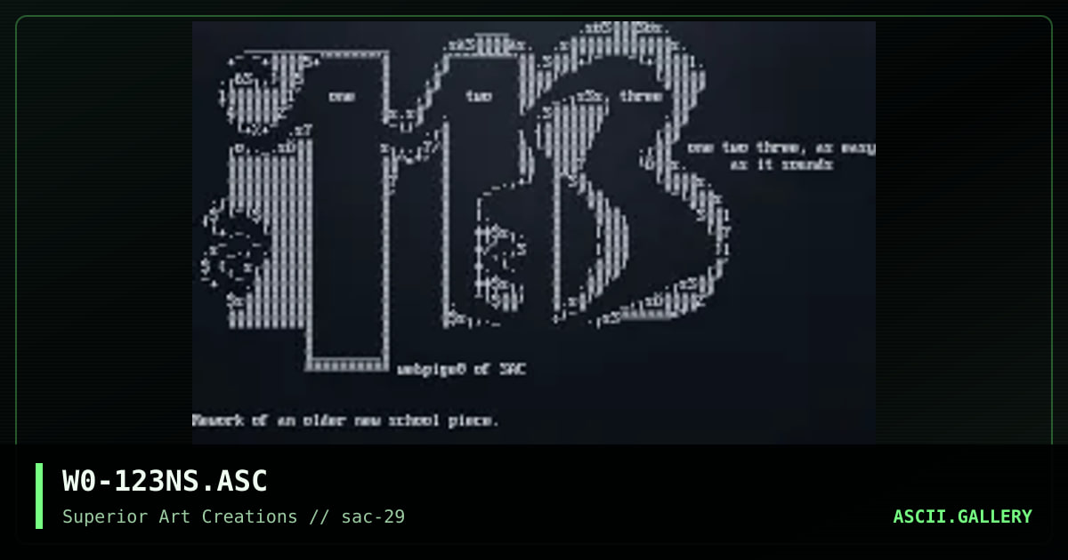 W0-123NS.ASC, by webpige0, 2004