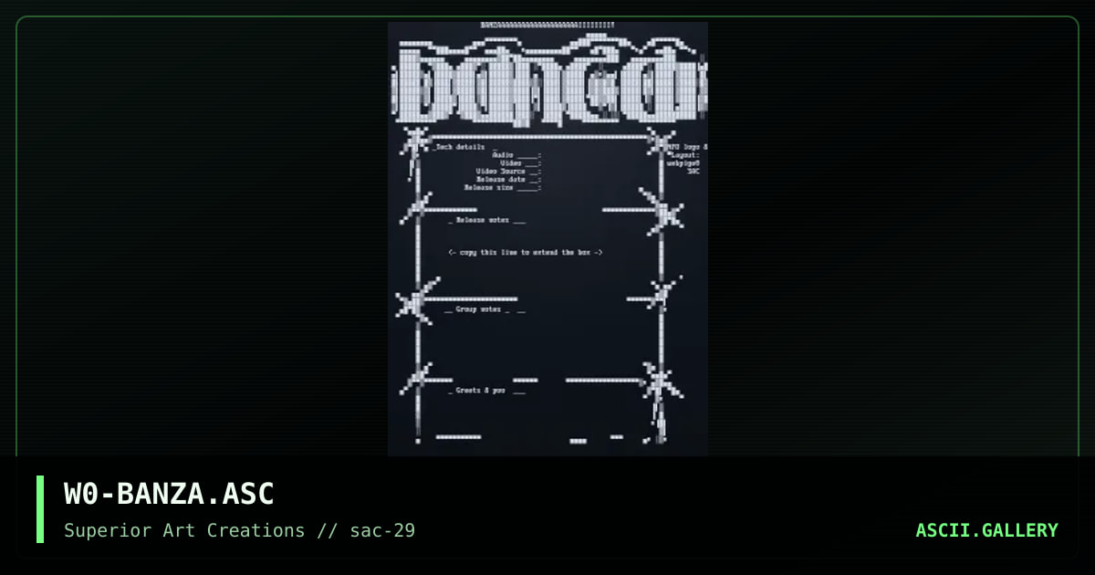W0-BANZA.ASC, by webpige0, 2004