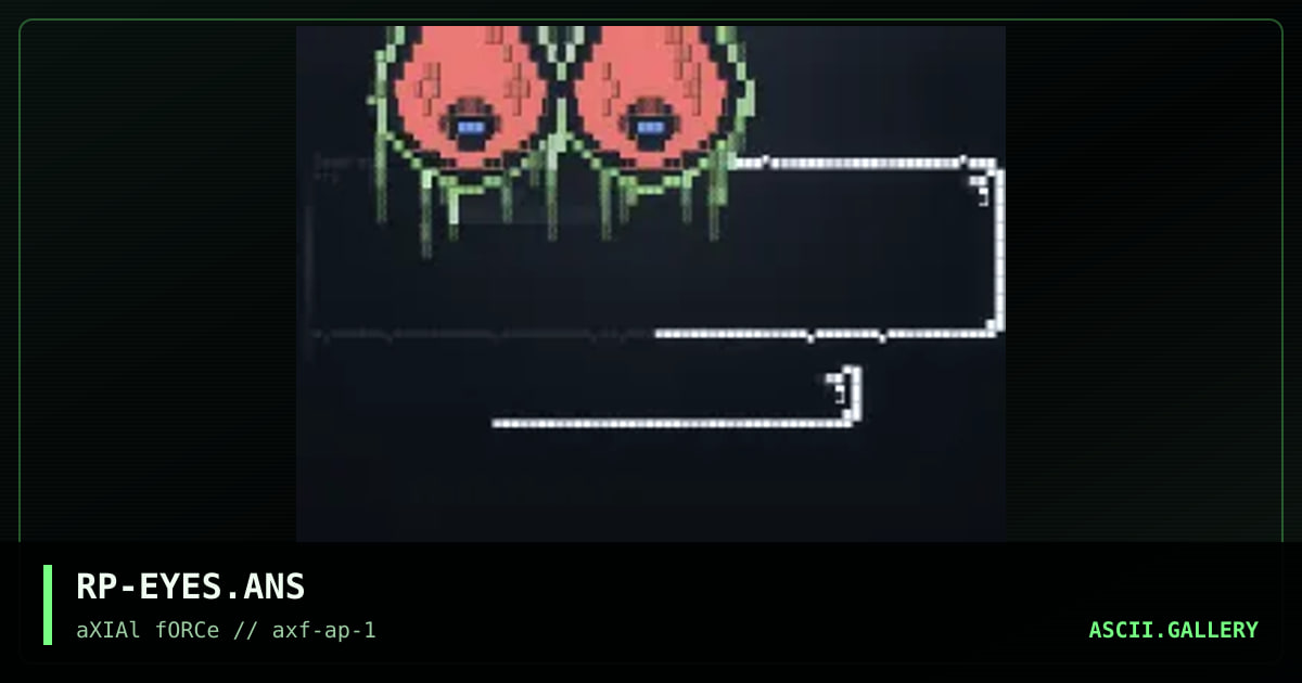 RP-EYES.ANS, by raptor, 1996