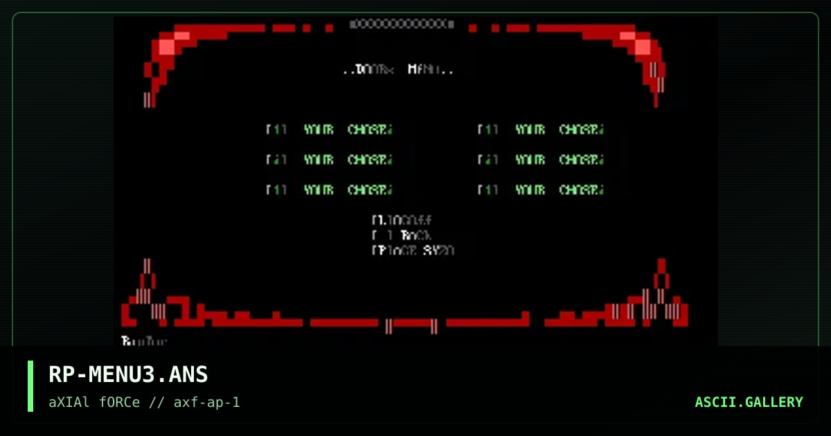 RP-MENU3.ANS, by raptor, 1996
