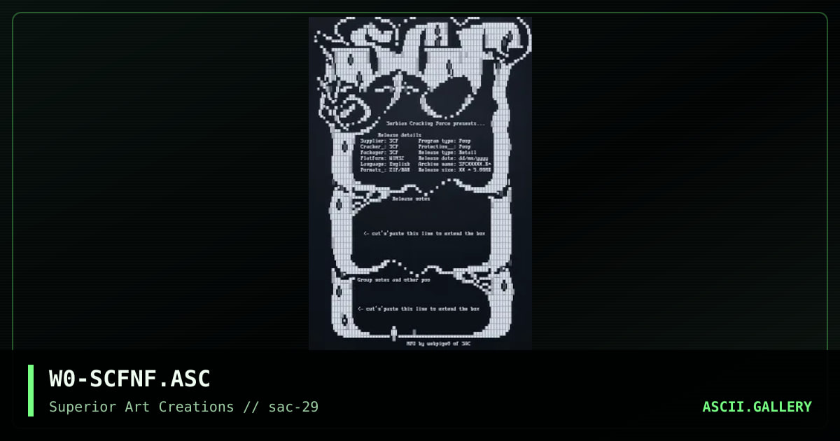 W0-SCFNF.ASC, by webpige0, 2004