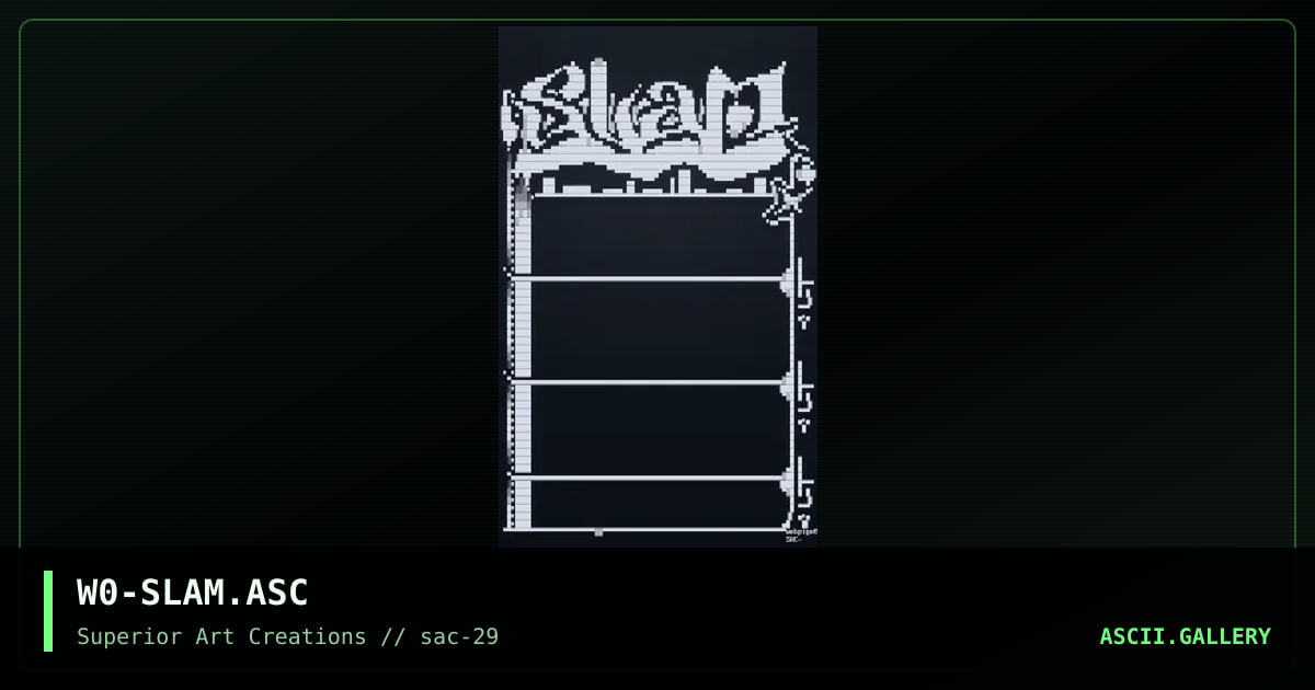 W0-SLAM.ASC, by webpige0, 2004