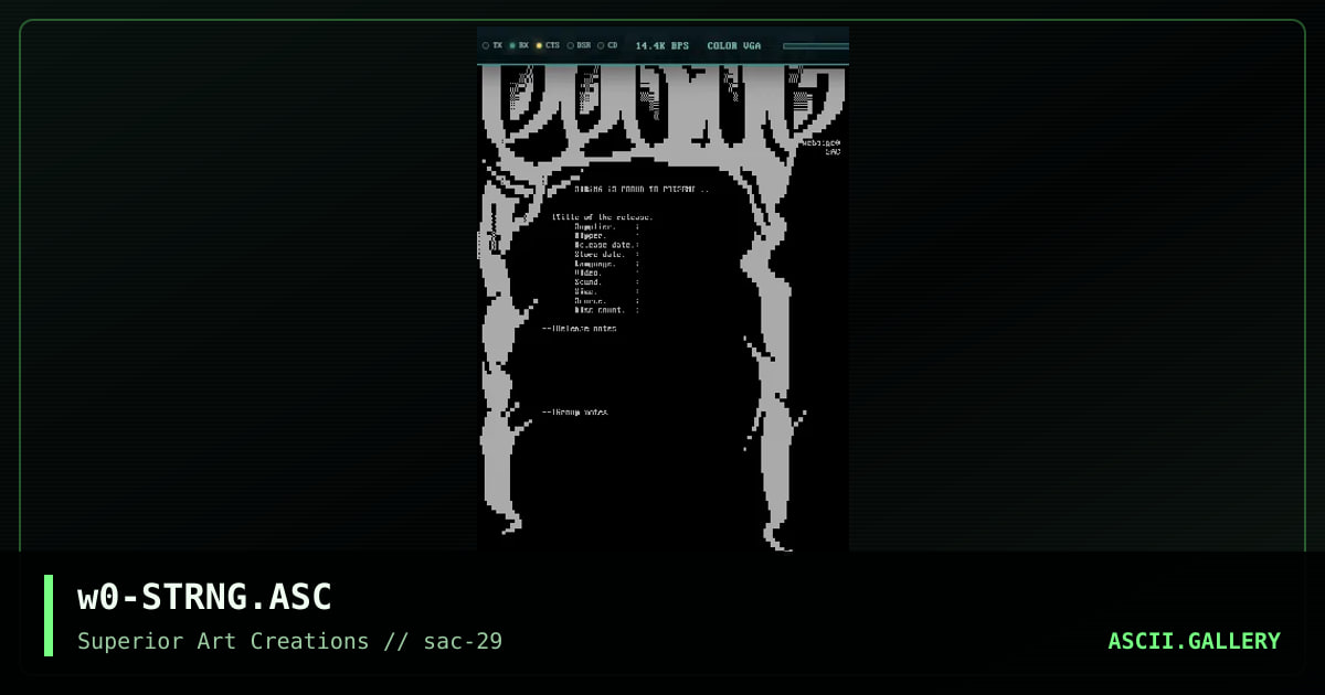 w0-STRNG.ASC, by webpige0, 2004