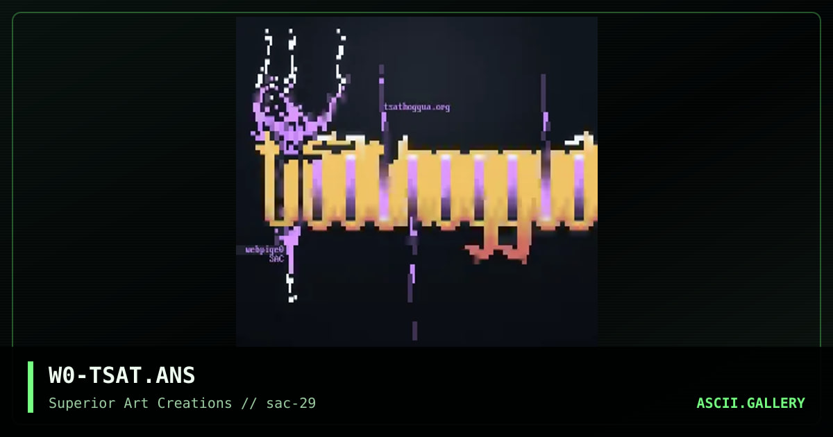 W0-TSAT.ANS, by webpige0, 2004