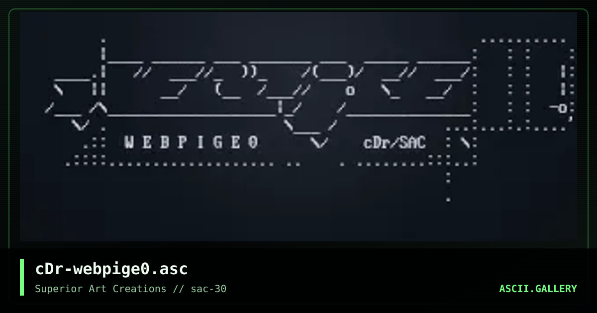 cDr-webpige0.asc, by crusader, 2004