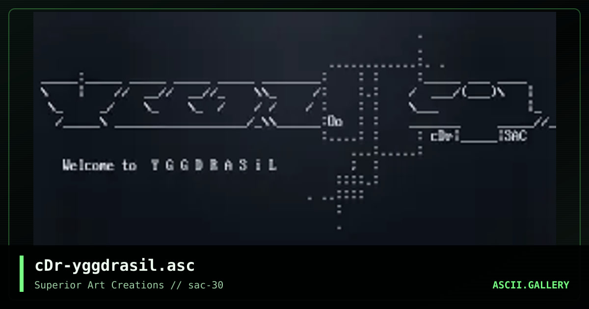 cDr-yggdrasil.asc, by crusader, 2004