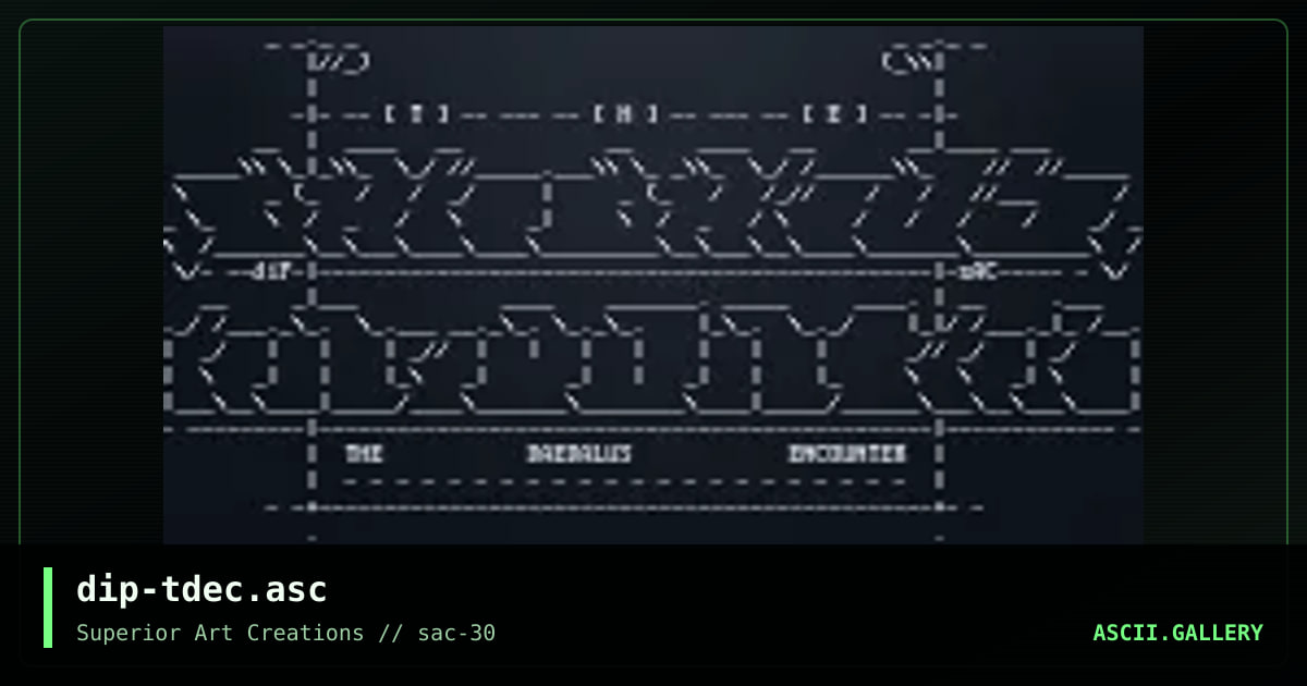 dip-tdec.asc, by dipswitch, 2004