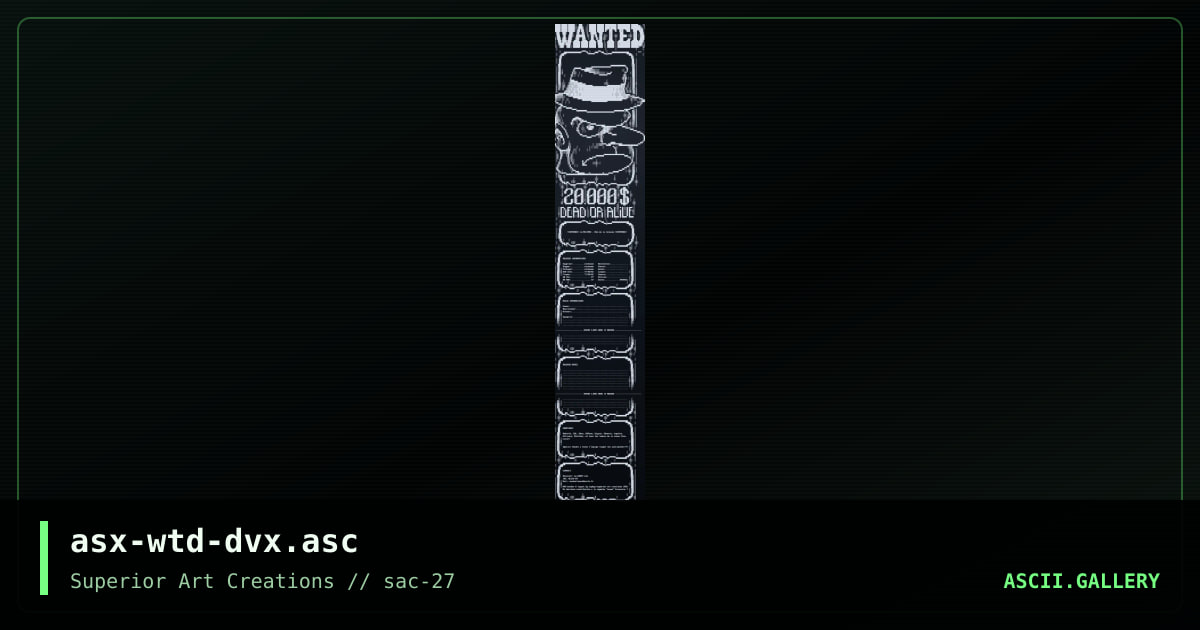 asx-wtd-dvx.asc, by asphyx, 2002