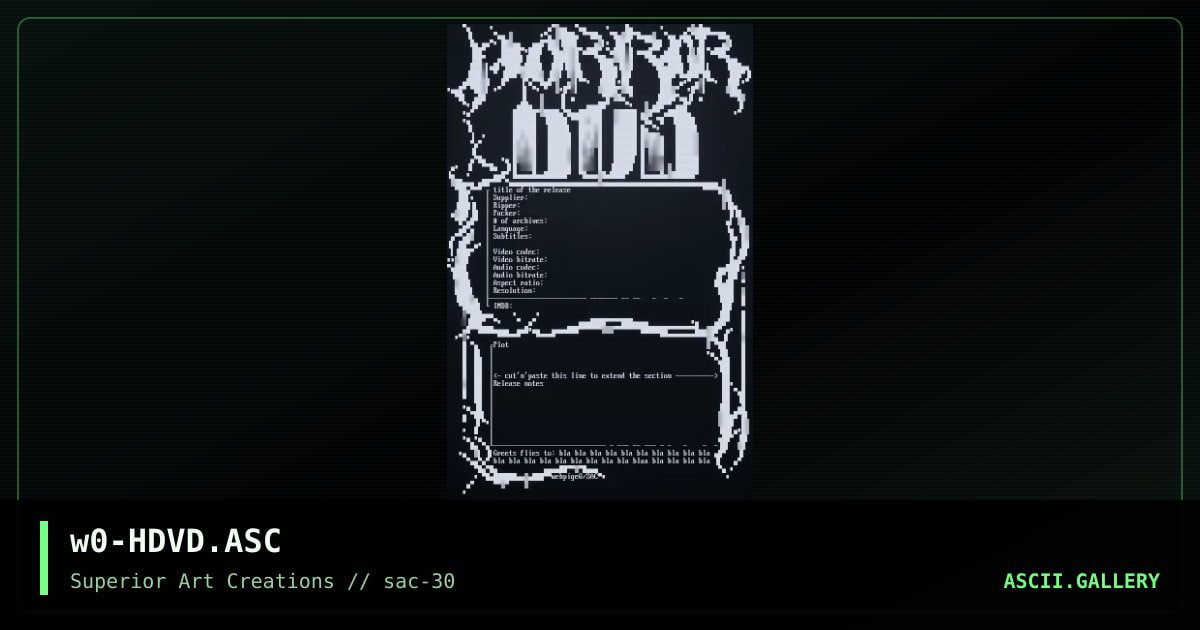 w0-HDVD.ASC, by webpige0, 2004