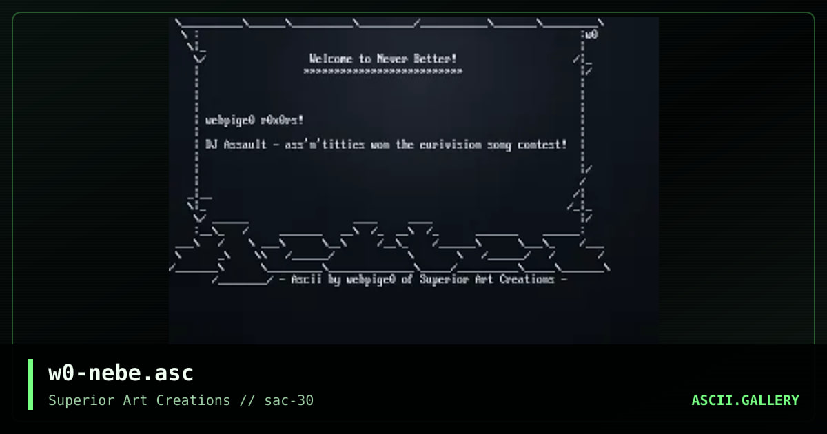 w0-nebe.asc, by webpige0, 2004