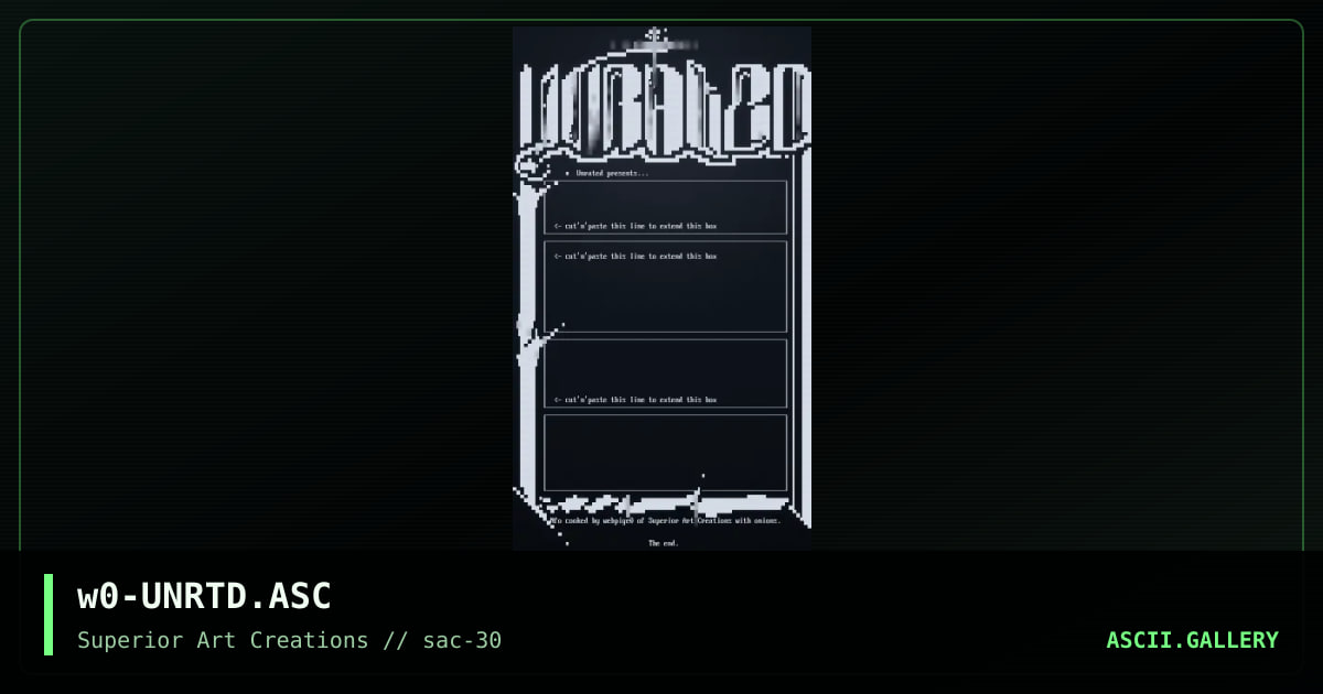 w0-UNRTD.ASC, by webpige0, 2004