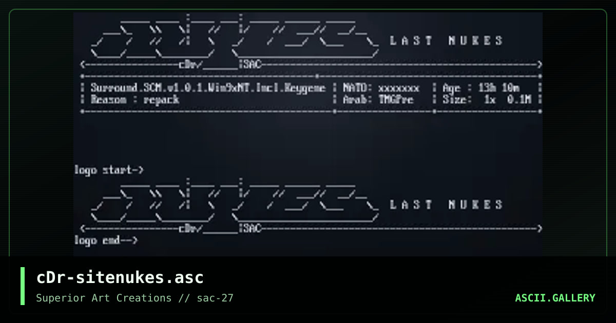 cDr-sitenukes.asc, by crusader, 2002
