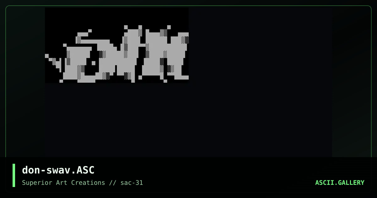 don-swav.ASC, by don rapello, 2004