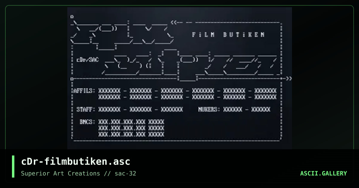 cDr-filmbutiken.asc, by crusader, 2005