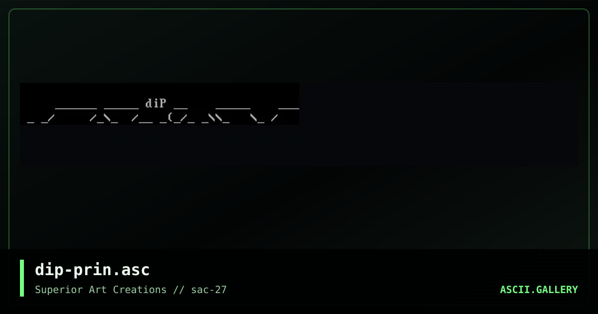 dip-prin.asc, by dipswitch, 2002