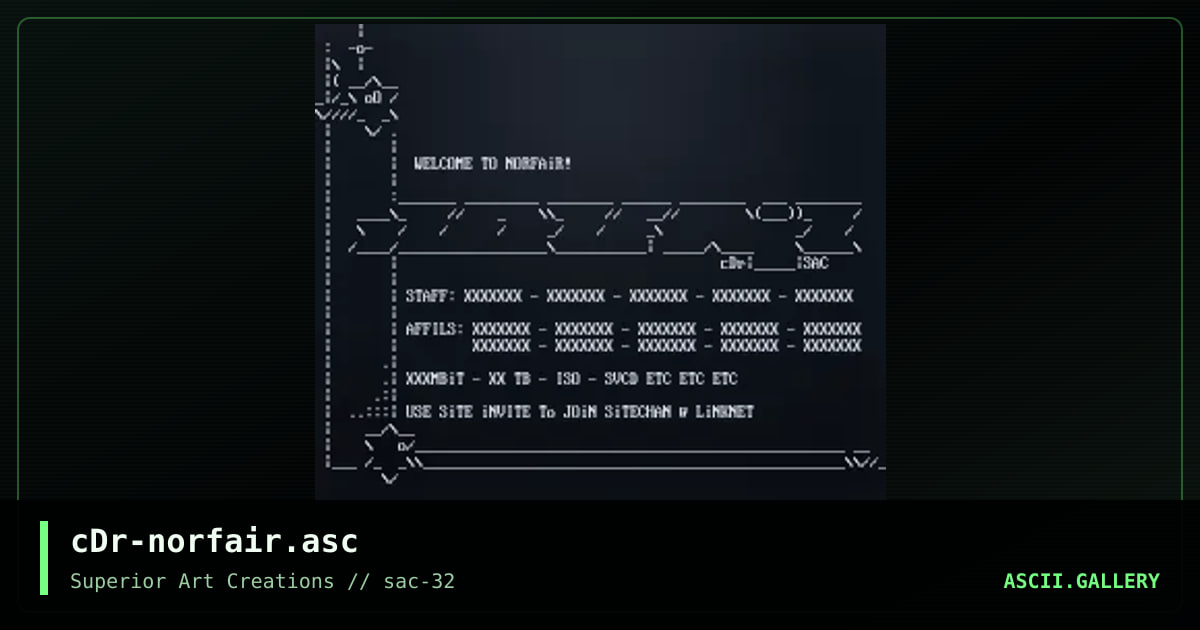 cDr-norfair.asc, by crusader, 2005